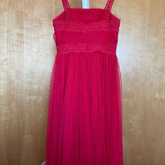 Lulu's tulle red dress - Picture 3 of 7